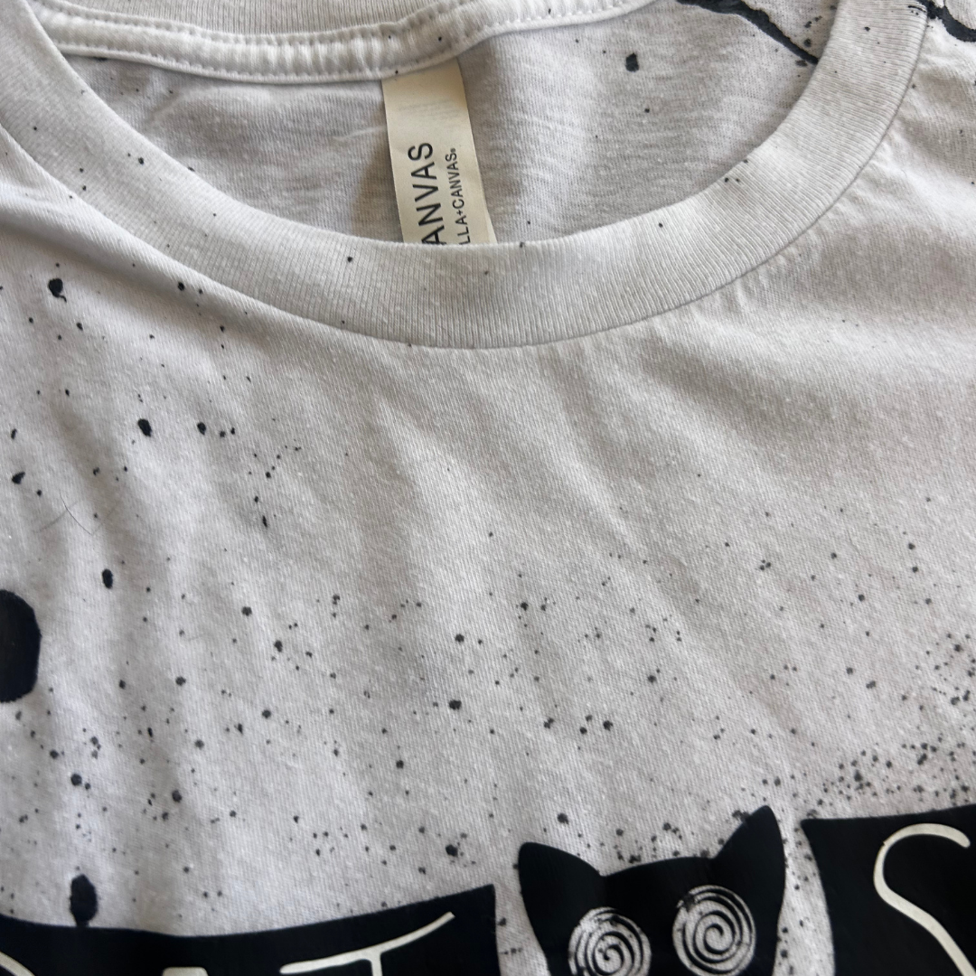 Handmade "Bat Shit" T-Shirt Dress | Upcycled