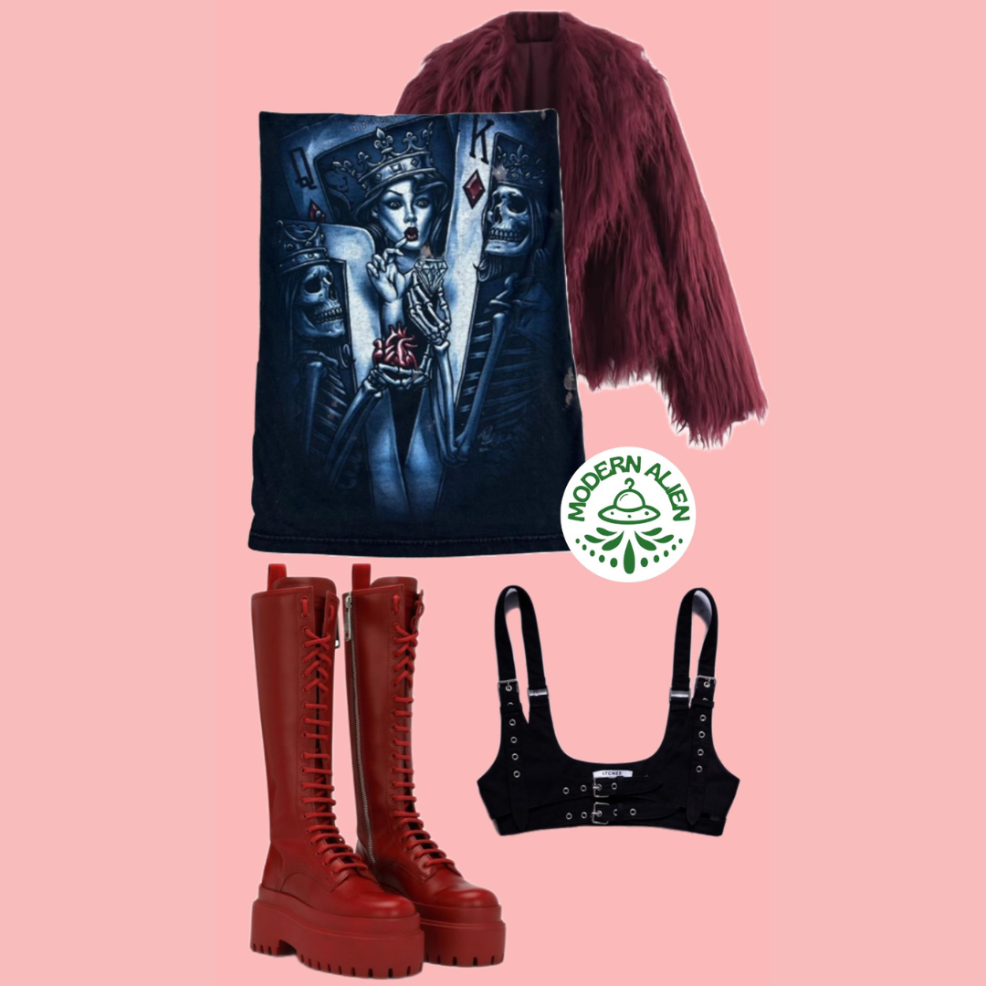 Beavis and Butthead Red Flannel