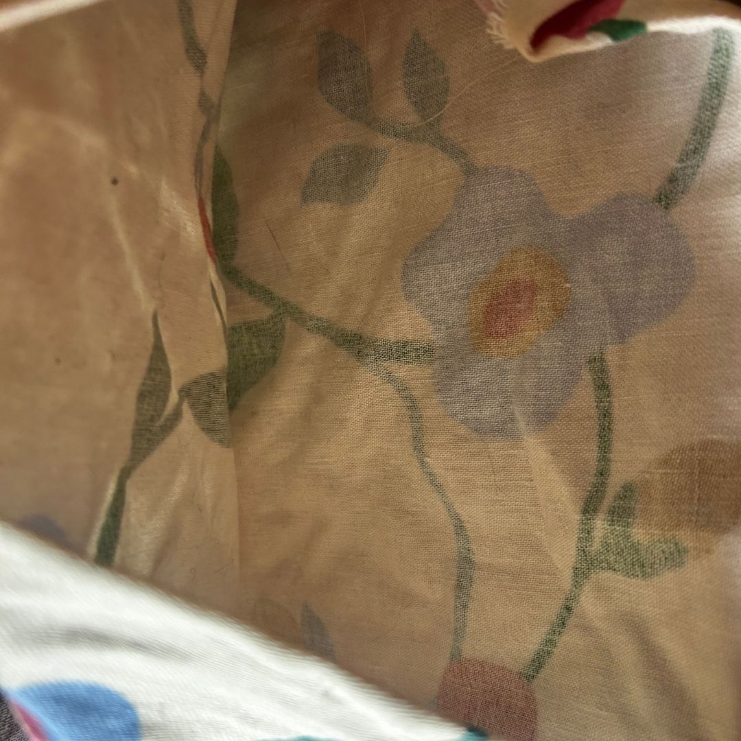 Upcycled Floral Shoulder Bag – Funky Retro Style | Handmade in Arizona | One-of-a-Kind