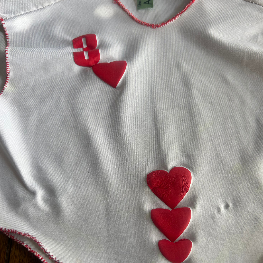 The Modern Alien β 3 of Hearts Cutout Dress | Alice in Wonderland Collection