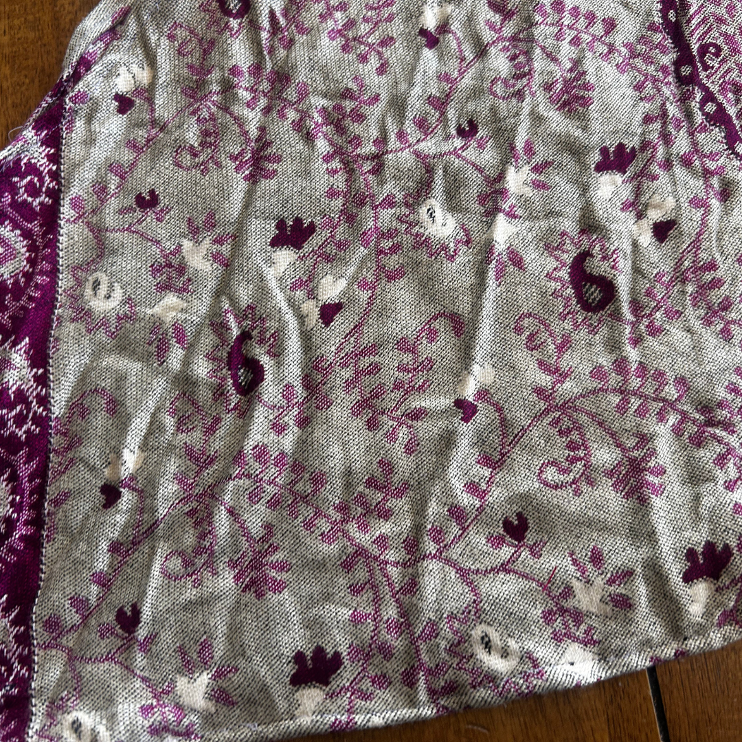 Handmade Boho Set | Upcycled Leggings + Pashmina