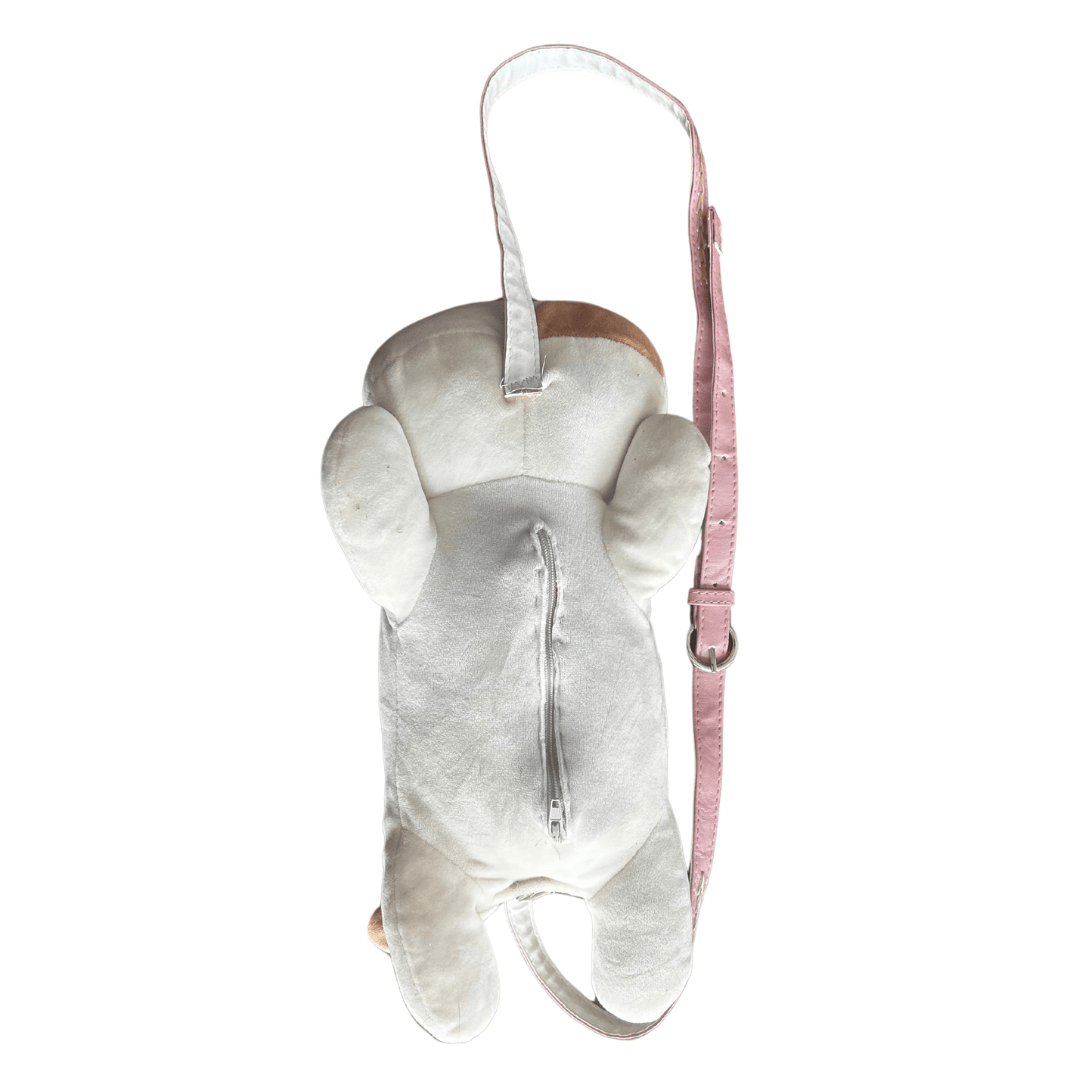 Cat Plush Crossbody Fanny Pack – Handmade & Upcycled Kitty Bag - The Modern Alien