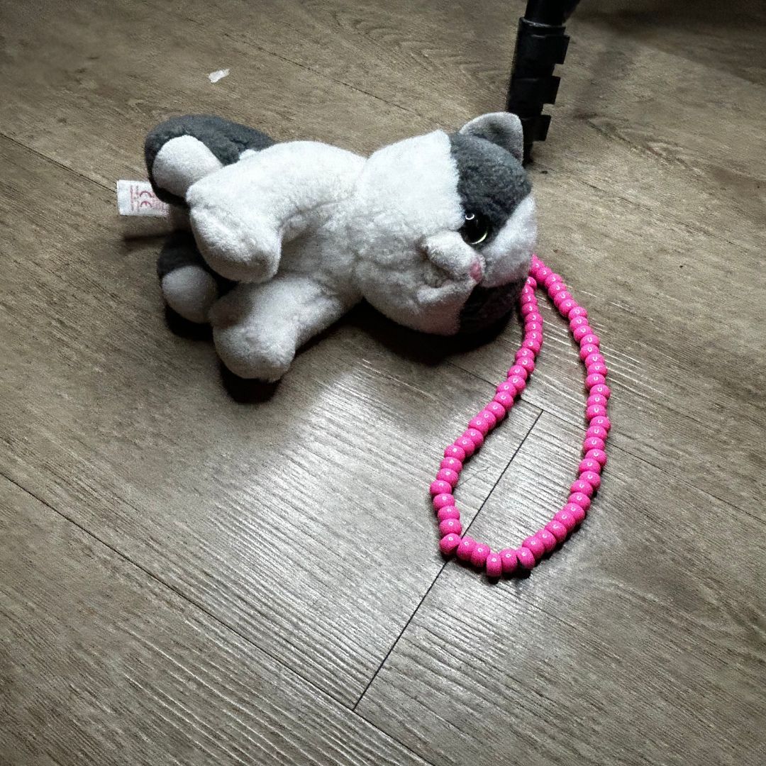 Cat Plushie Necklace – Handmade & Upcycled - The Modern Alien