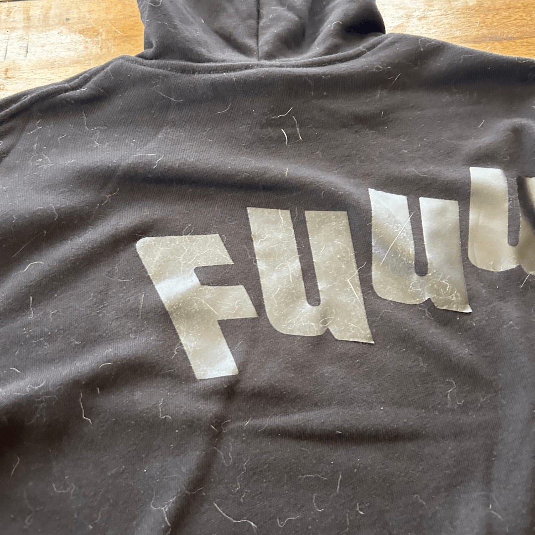 “FuCCCK” Custom Graphic Hoodie – Handmade & One - of - a - Kind - The Modern Alien