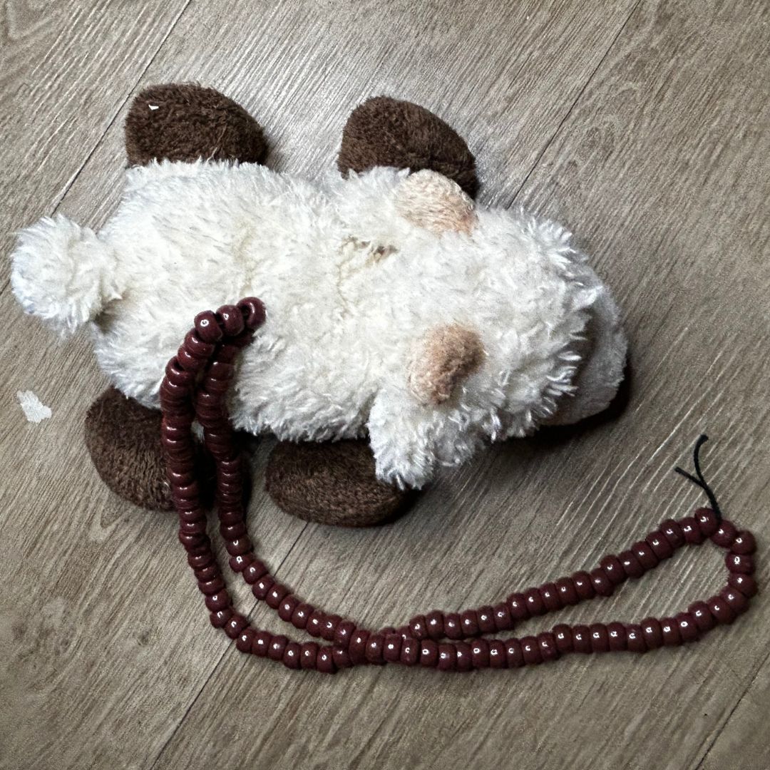 Plushie Cow Kandi Necklace – Handmade & Upcycled - The Modern Alien