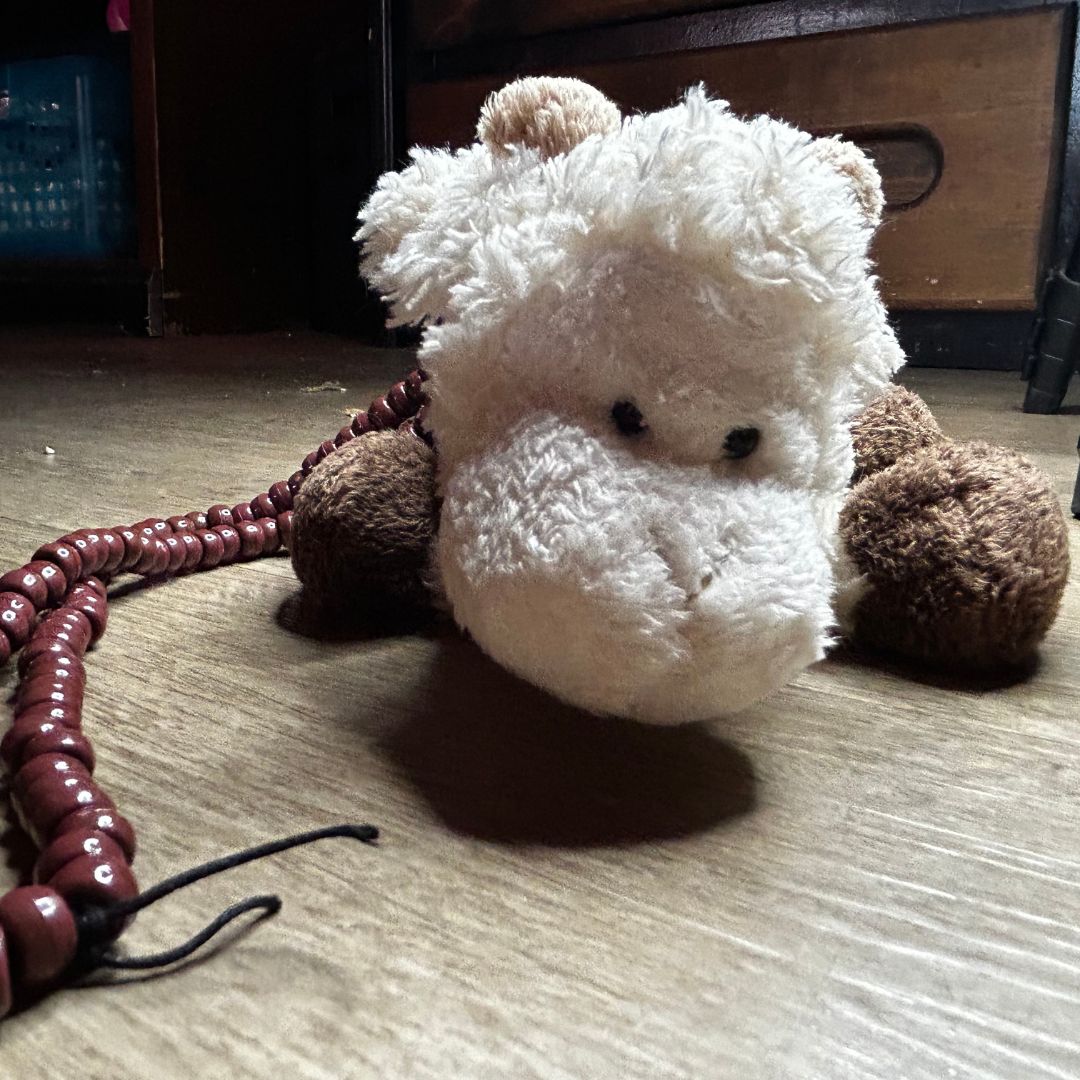 Plushie Cow Kandi Necklace – Handmade & Upcycled - The Modern Alien