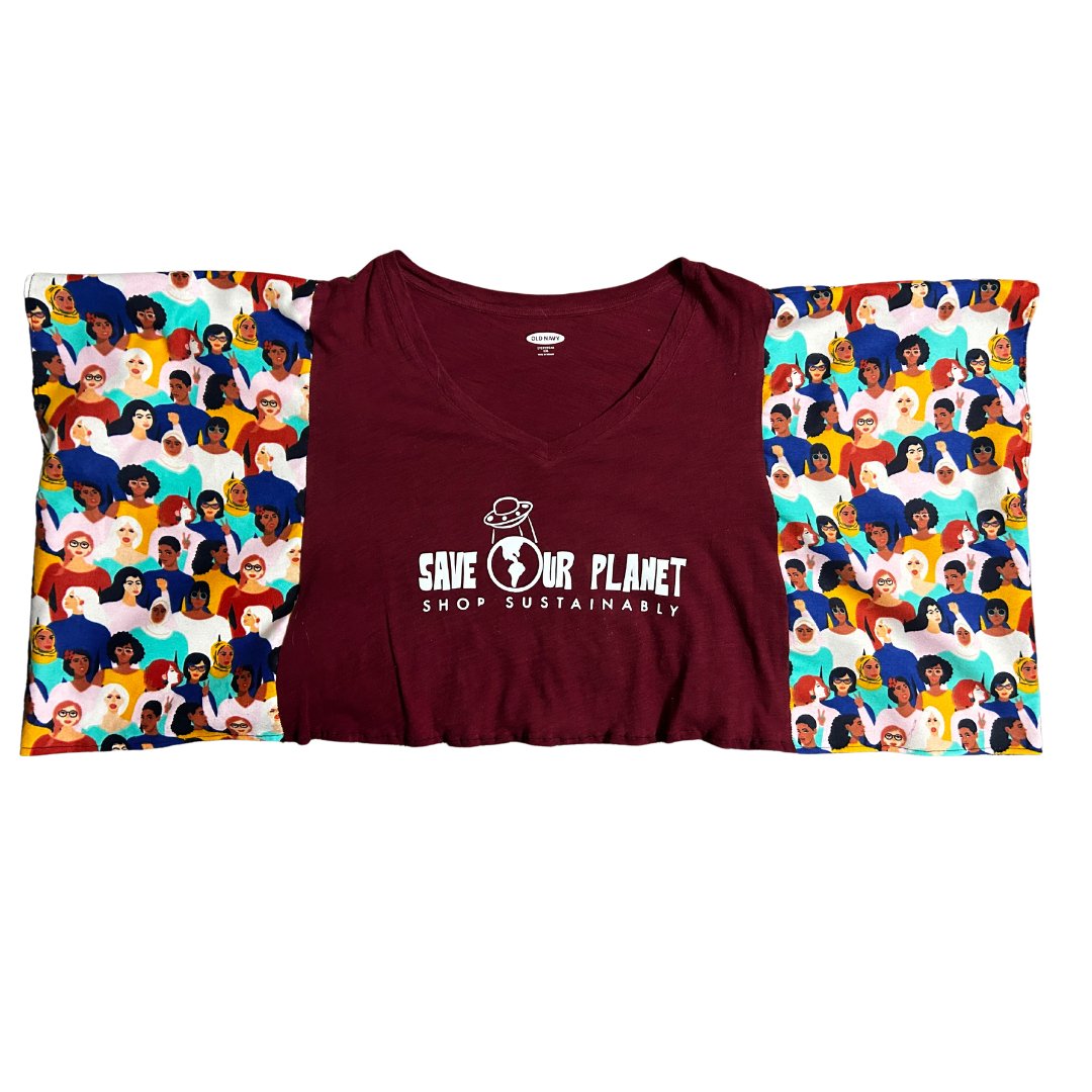 Women Empowerment Save the Earth Hippie T-Shirt - The Modern Alien