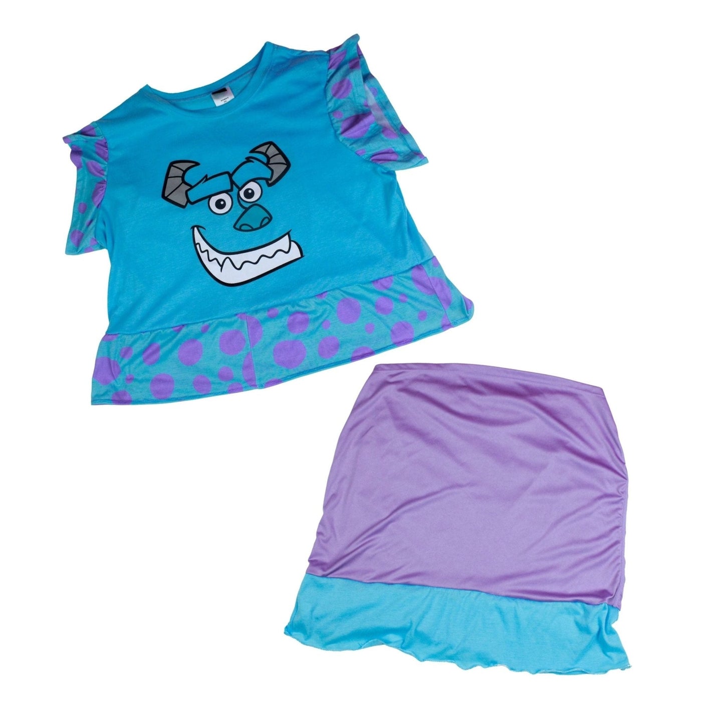 Monster Lounge Set – Handmade from a PJ Set - The Modern Alien