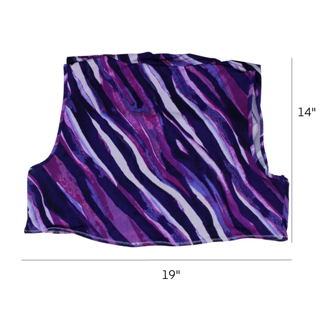 Purple Haze Mini Skirt Set – Handmade & Upcycled - The Modern Alien