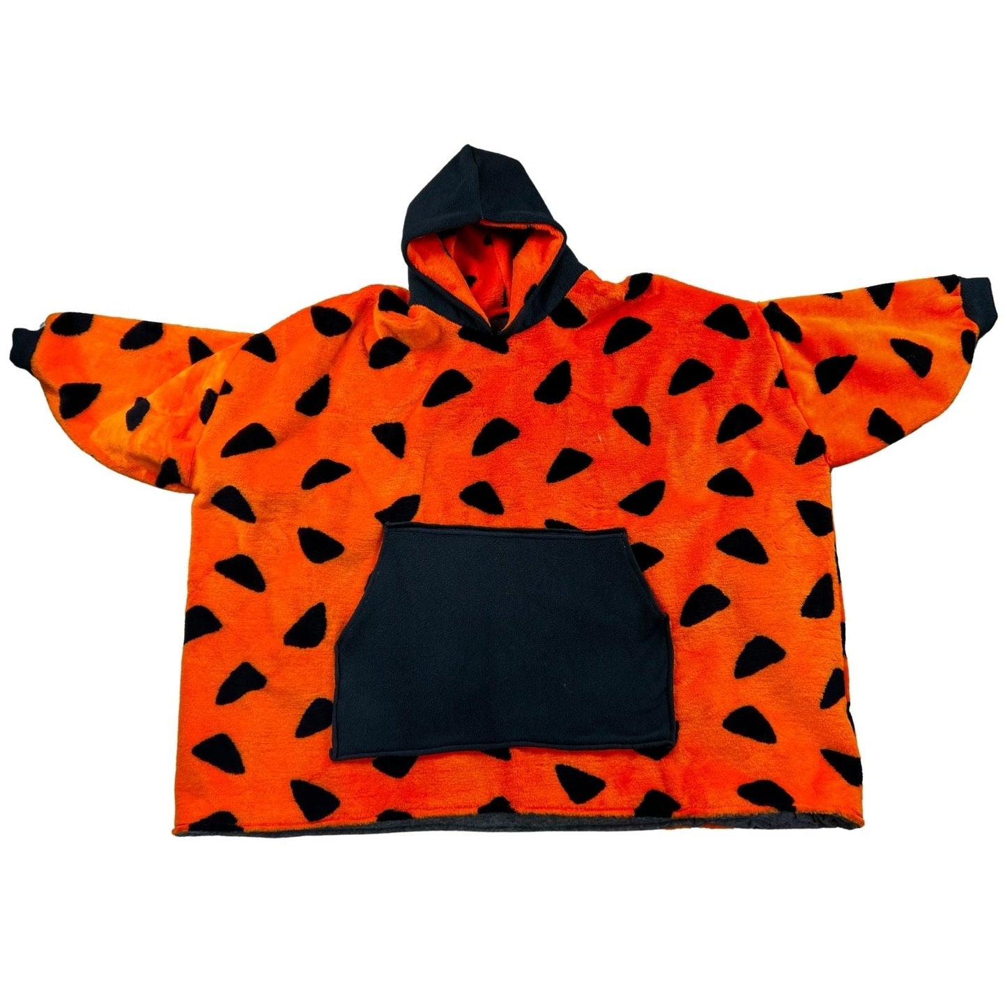 Yabba Dabba Doo Hoodie – Handmade Faux Fur Cozywear - The Modern Alien
