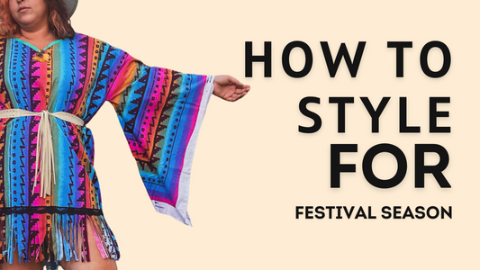 How to Style Funky Upcycled Pieces for Festival Season
