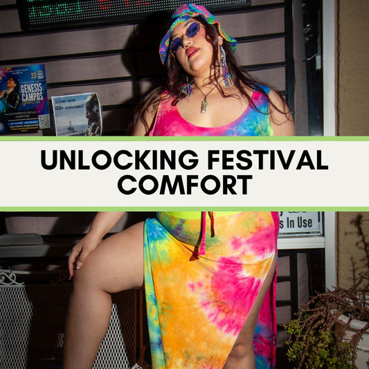 Unlocking Festival Comfort: The Modern Alien's Upcycled Elegance - The Modern Alien