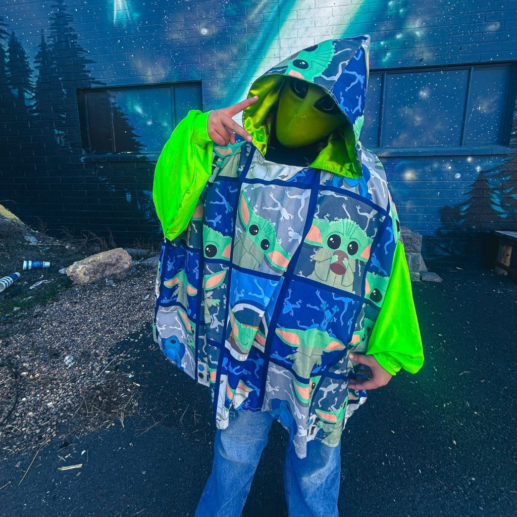 Chosen Space Baby Hoodie – Handmade & Upcycled