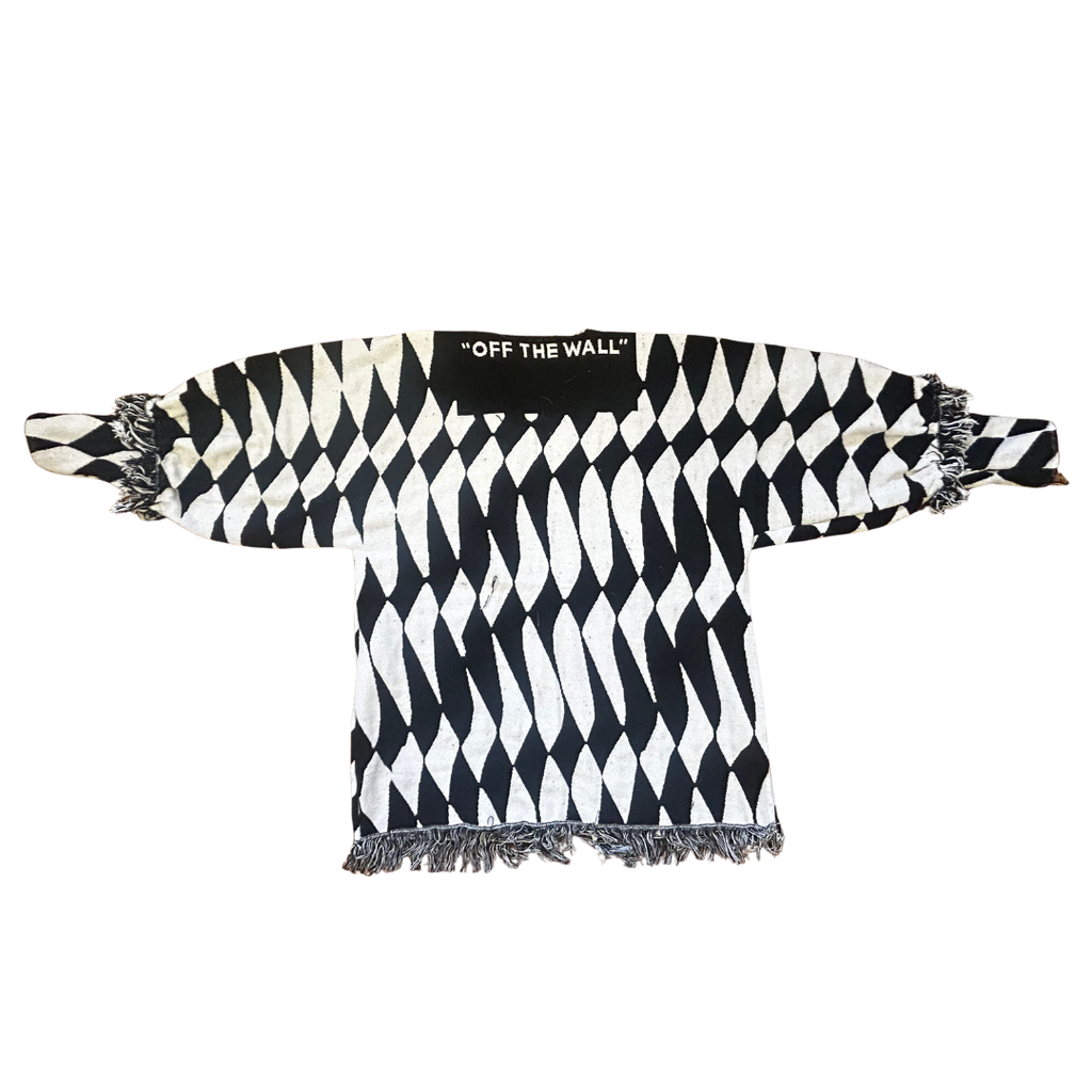 Checkmate Chaos Jacket – One of a Kind Upcycled Statement Piece