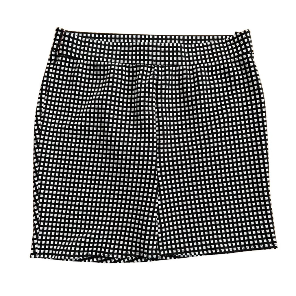 Checkerboard Chef Skirt — Handmade &amp; One-of-a-Kind