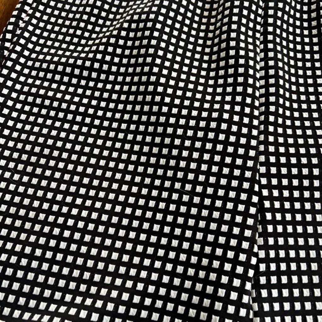 Checkerboard Chef Skirt — Handmade &amp; One-of-a-Kind