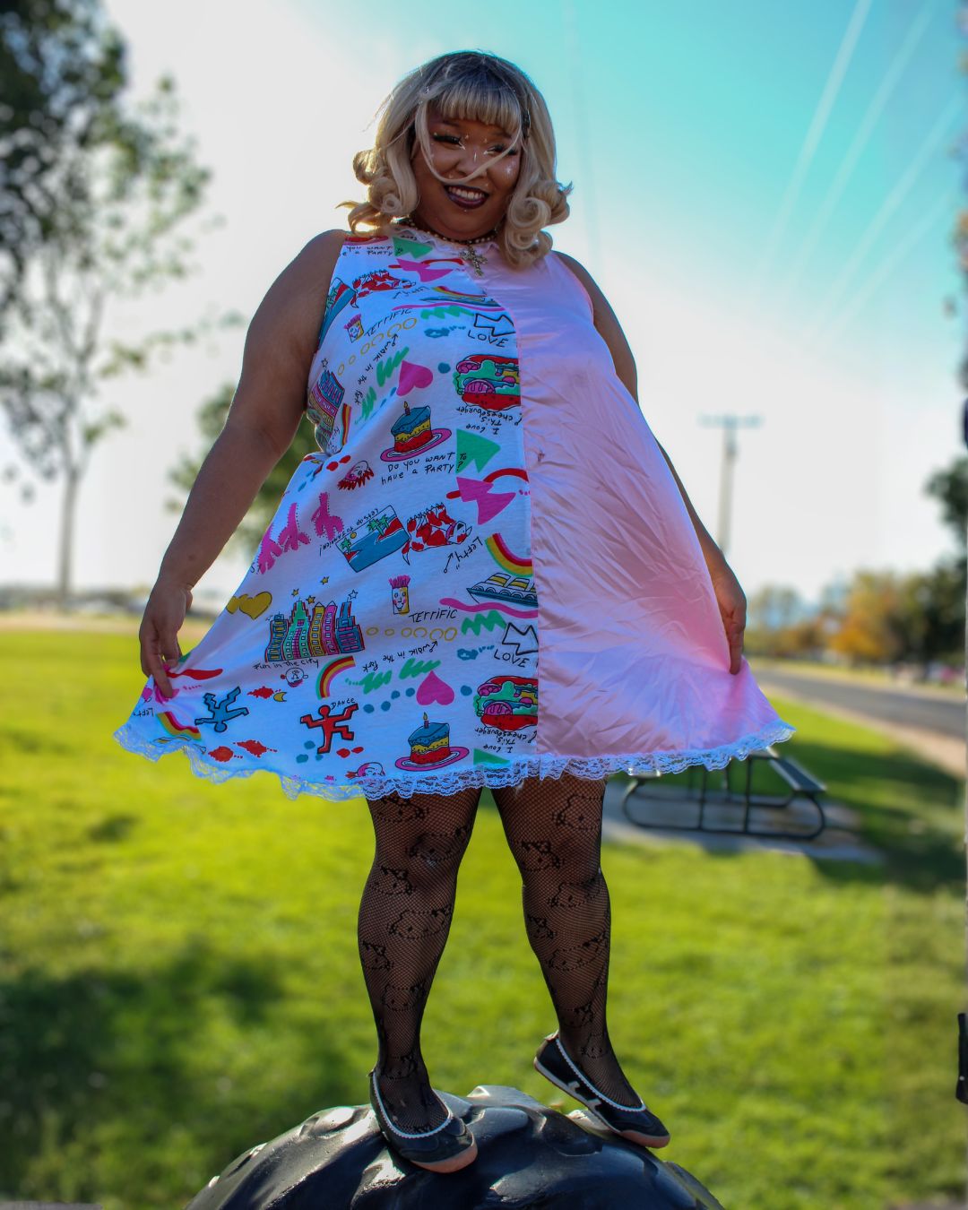 Pretty Little Problem | Upcycled Patchwork Dress