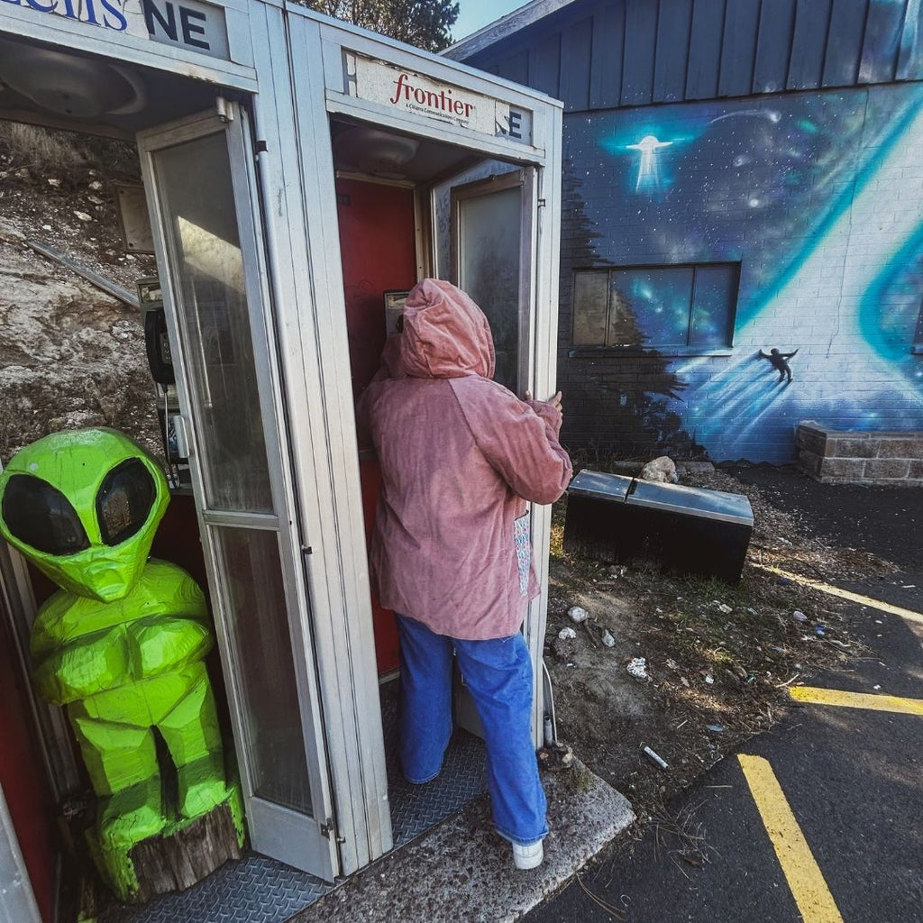 Corduroy Patchwork Jacket – Handmade & Upcycled