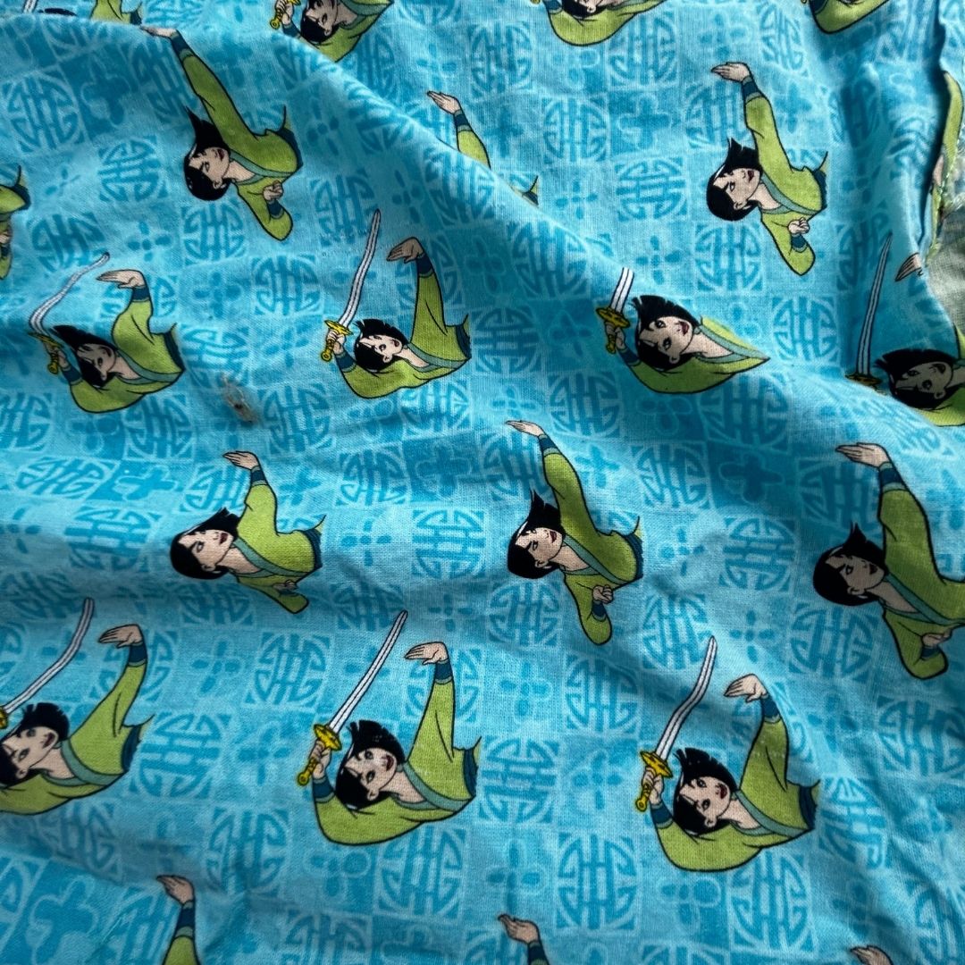 Handmade Tropical Patchwork Dress – One-of-a-Kind + Upcycled