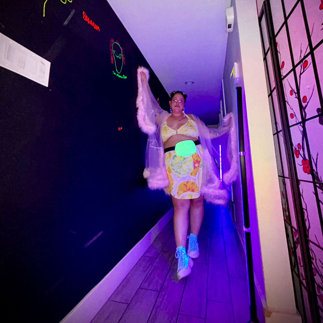 Citrus Two-Piece Set – Handmade & Upcycled