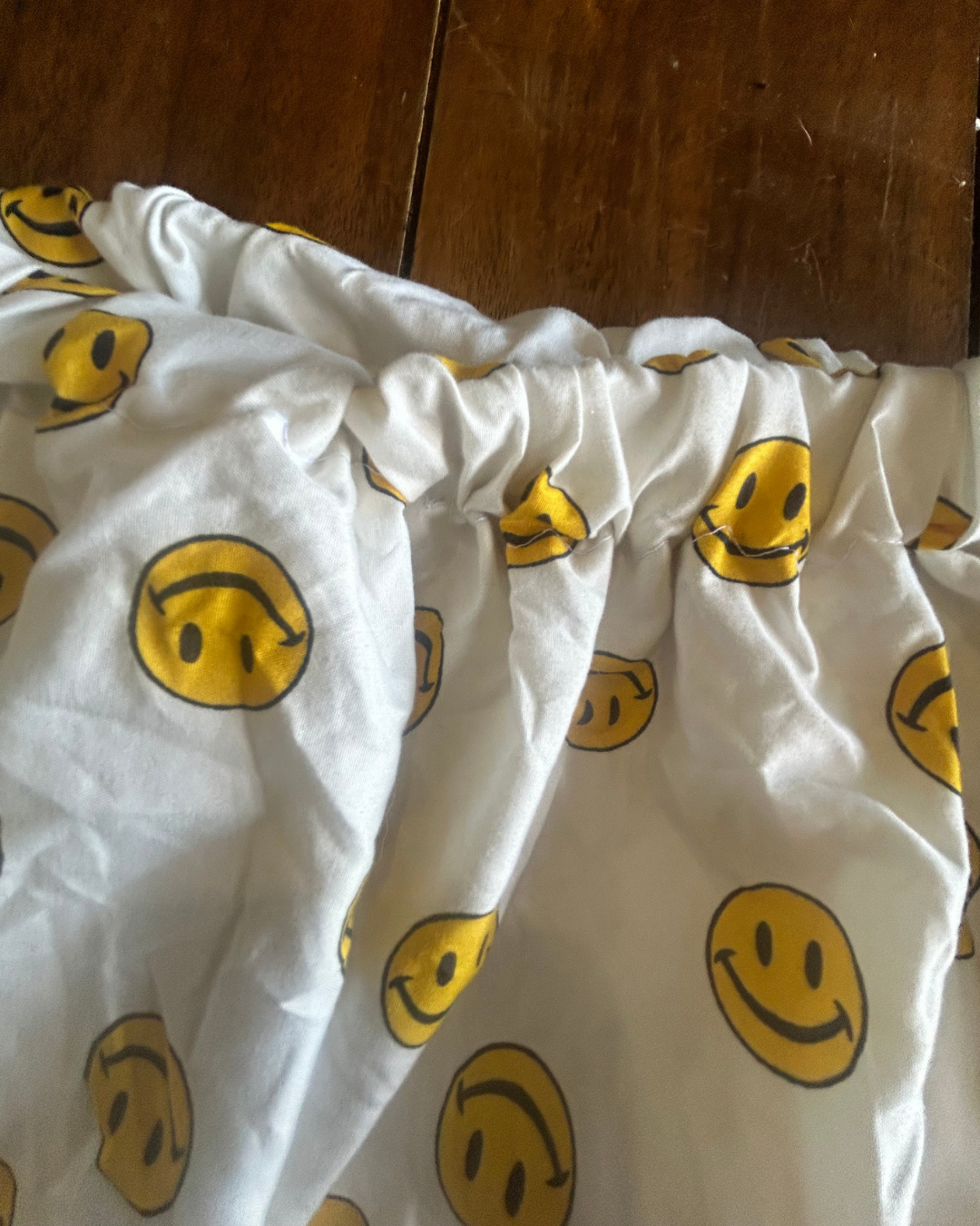 Happy Daze Upcycled Bedsheet Skirt