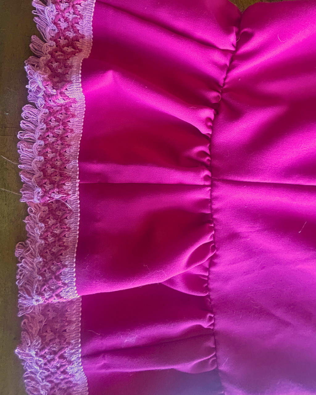 Hot Mess Express Upcycled Ruffle Skirt