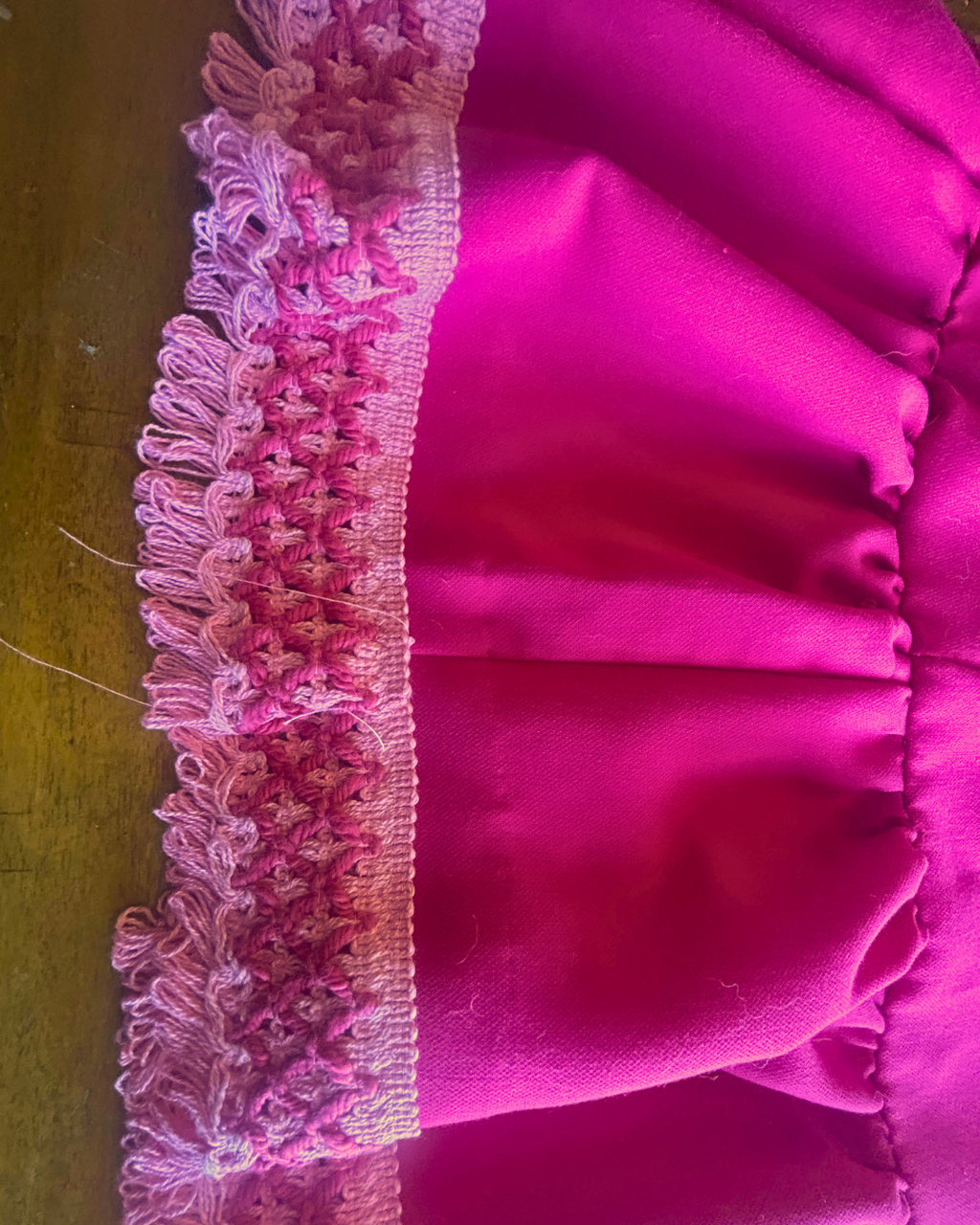 Hot Mess Express Upcycled Ruffle Skirt
