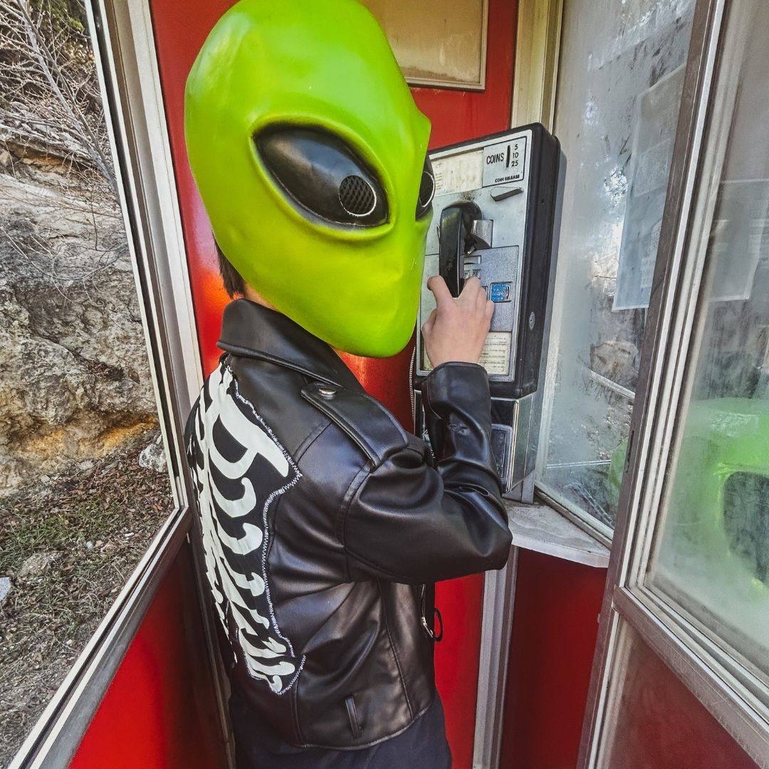 Upcycled Skeleton Leather Jacket — Spooky, Stylish &amp; Totally One-of-a-Kind