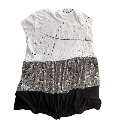 Handmade "Bat Shit" T-Shirt Dress | Upcycled