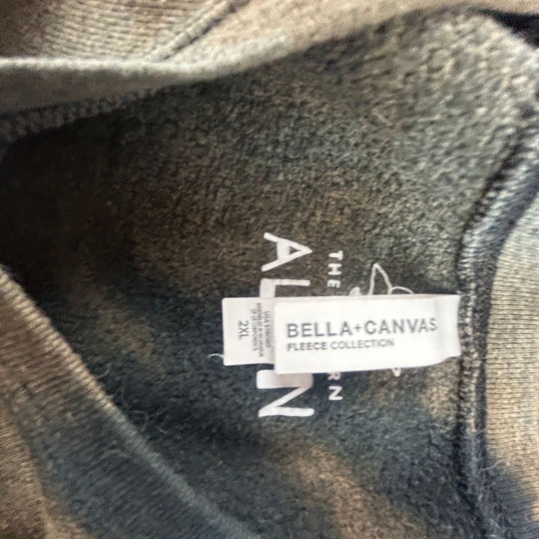 Bleach-Dyed “The Modern Alien” Crop Sweater — Handmade &amp; One-of-a-Kind