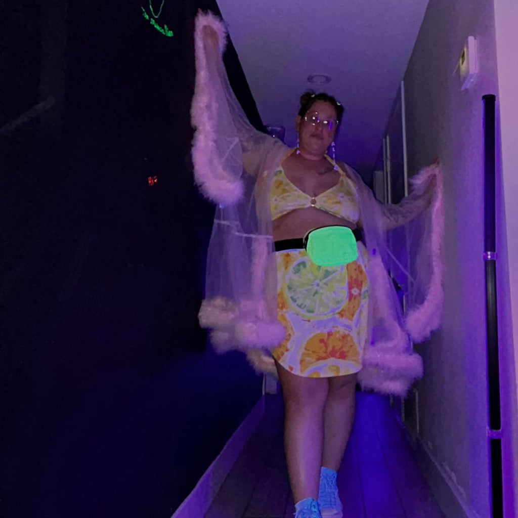 Citrus Two-Piece Set – Handmade & Upcycled