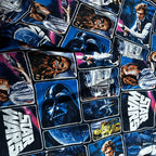 Galactic Remix | Upcycled Star Wars Patchwork Shorts