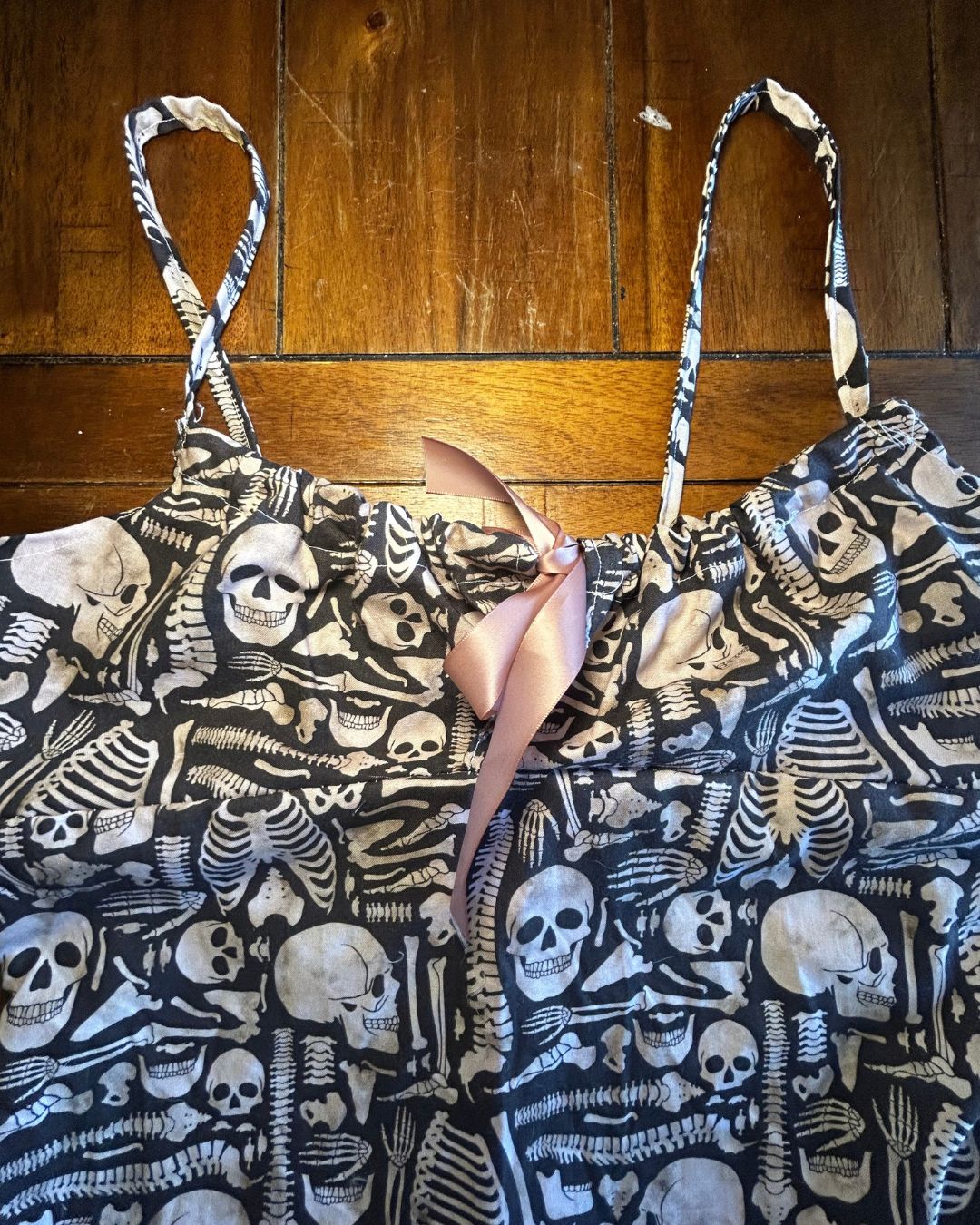 Dead Cute Skeleton Mini Dress