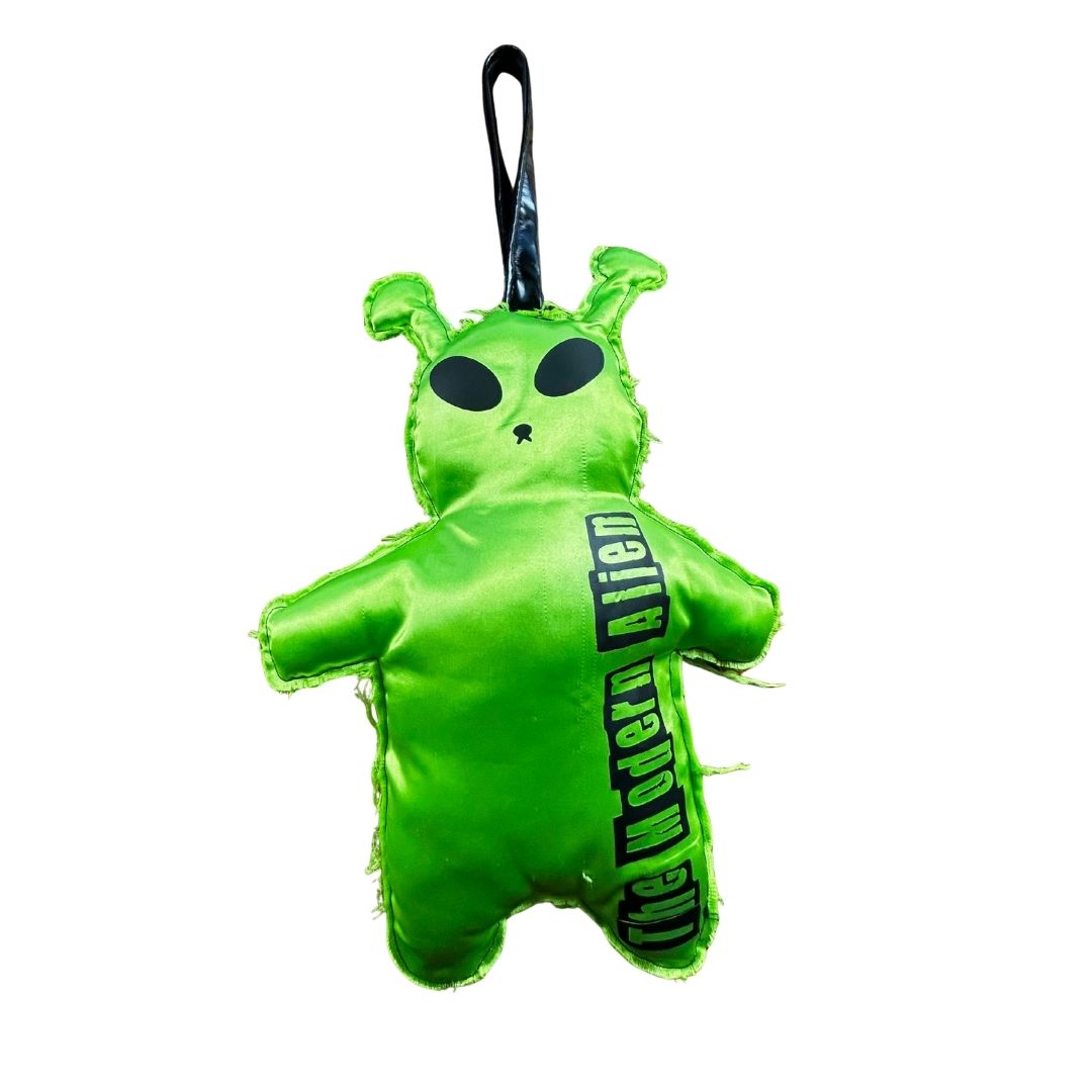Handmade Upcycled Alien Plush Handbag — The Modern Alien Exclusive