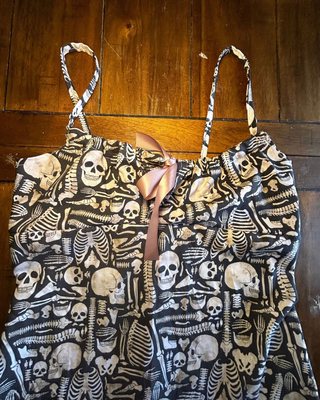 Dead Cute Skeleton Mini Dress