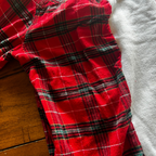 Cozy Cabin Flannel Crop – One of a Kind Upcycled Statement Piece