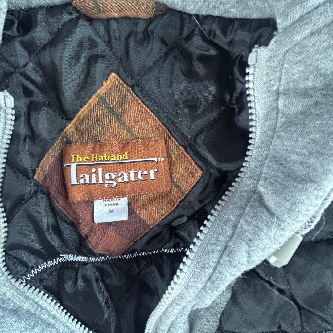 Upcycled Fringe Flannel Jacket — The Cosmic 8-Ball jacket