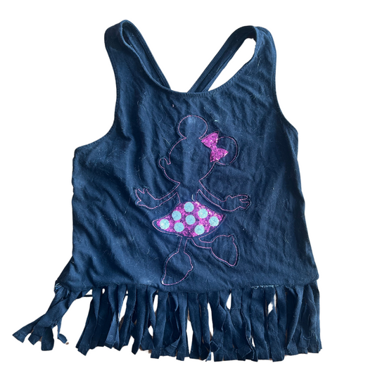 Fringe Fun Minnie Tote | Handmade from a Tank Top