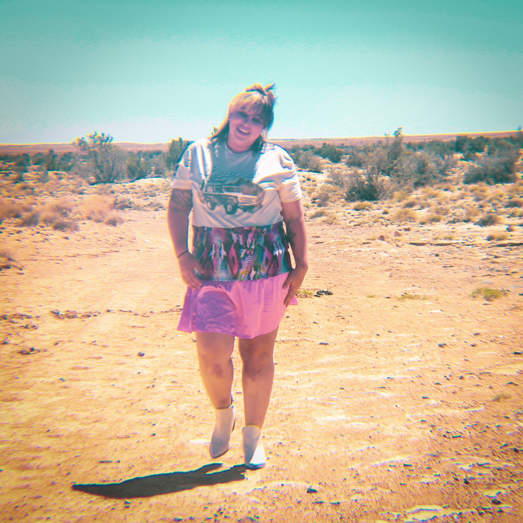Upcycled Ford Bronco T-Shirt Dress | Handmade