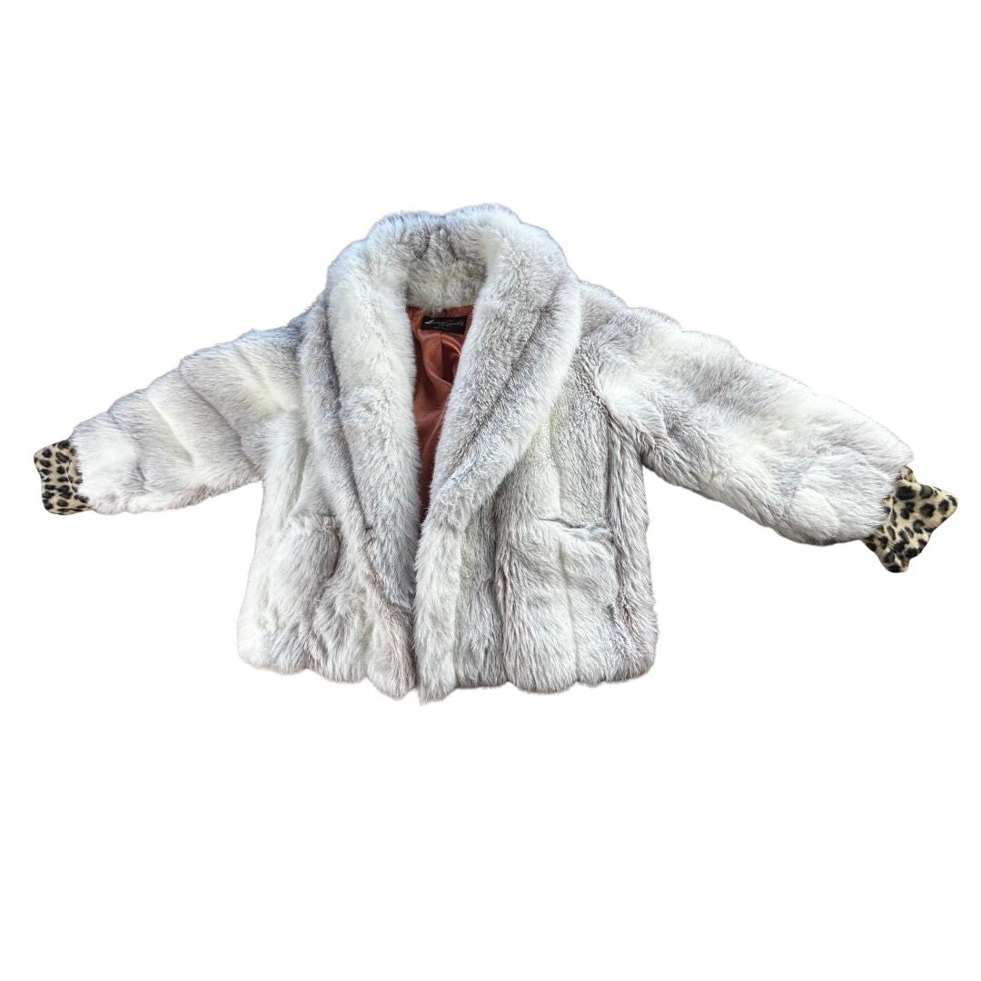 Wild Orbit Upcycled Faux Fur Jacket — One-of-a-Kind Statement Piece