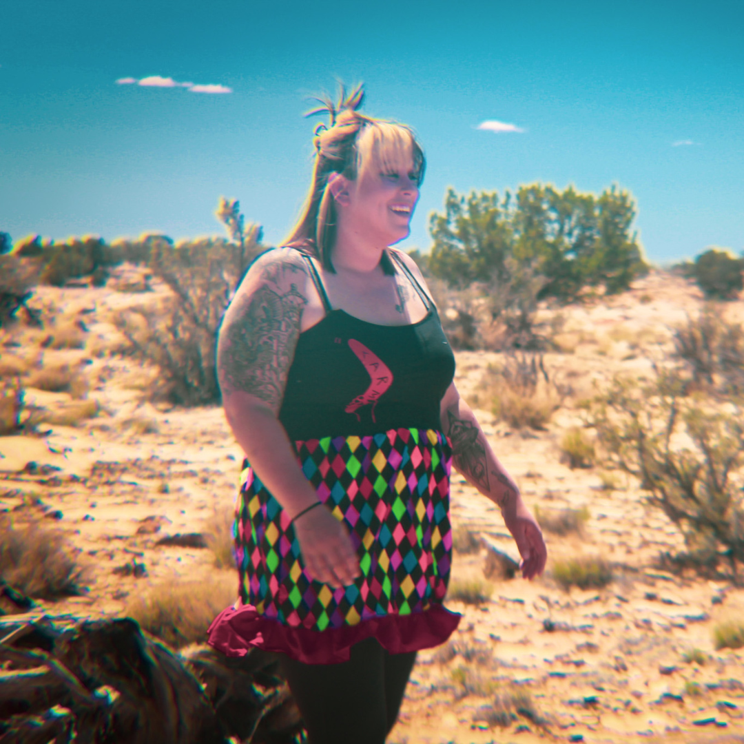 Handmade Funky "Karma" Tank Dress | Upcycled