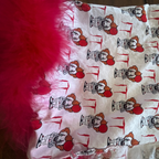 Red Hot Rebel Cardigan – One of a Kind Upcycled Statement Piece