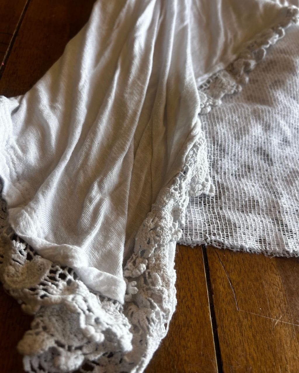 Ghost Garden Skirt – One-of-a-Kind Handmade Upcycled Statement Piece