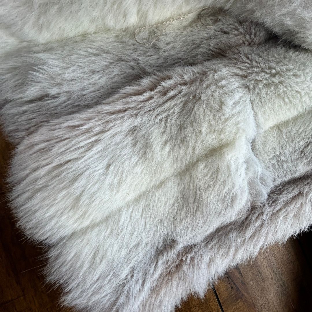 Wild Orbit Upcycled Faux Fur Jacket — One-of-a-Kind Statement Piece