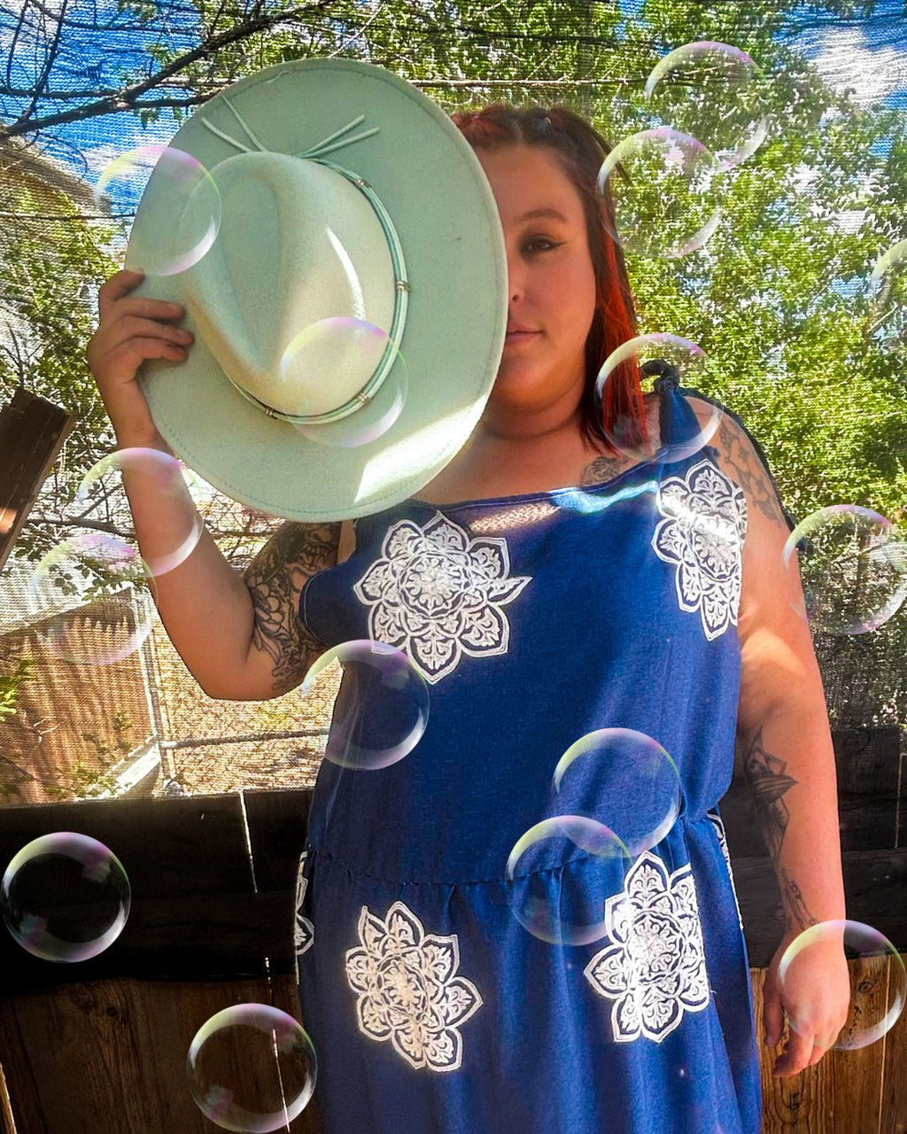 Upcycled Curtain Sundress — Cottagecore Comfort Meets Funky Handmade Charm