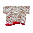 Red Hot Rebel Cardigan – One of a Kind Upcycled Statement Piece