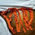Ramen Cat Fringe Flannel – One of a Kind Upcycled Statement Piece