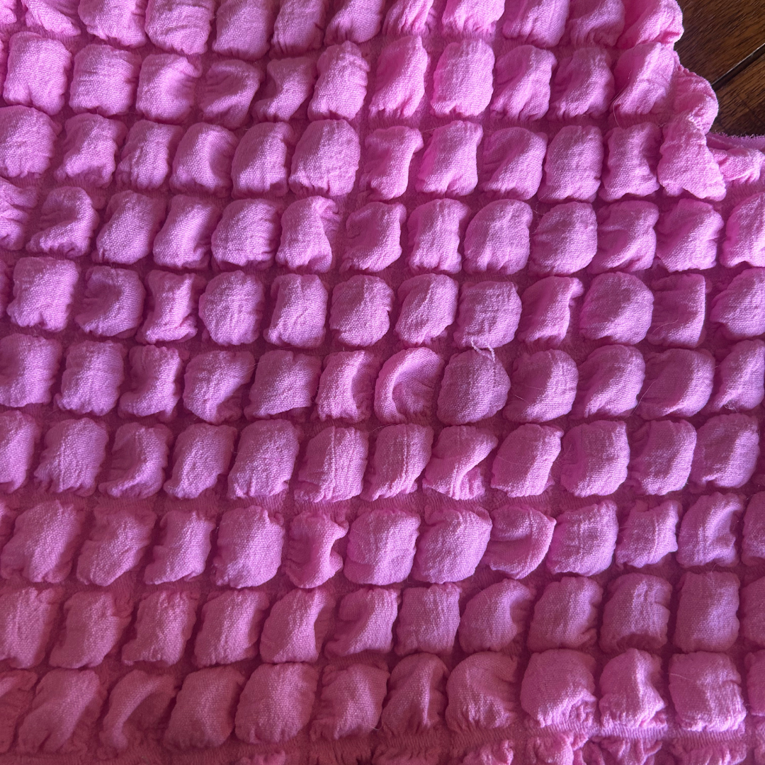 Bubblegum Jungle Maxi Dress – Upcycled One-of-a-Kind
