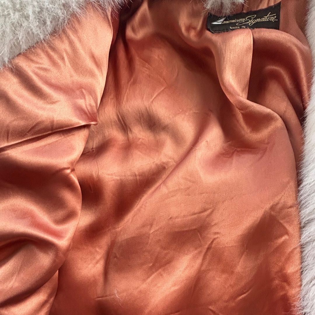 Wild Orbit Upcycled Faux Fur Jacket — One-of-a-Kind Statement Piece