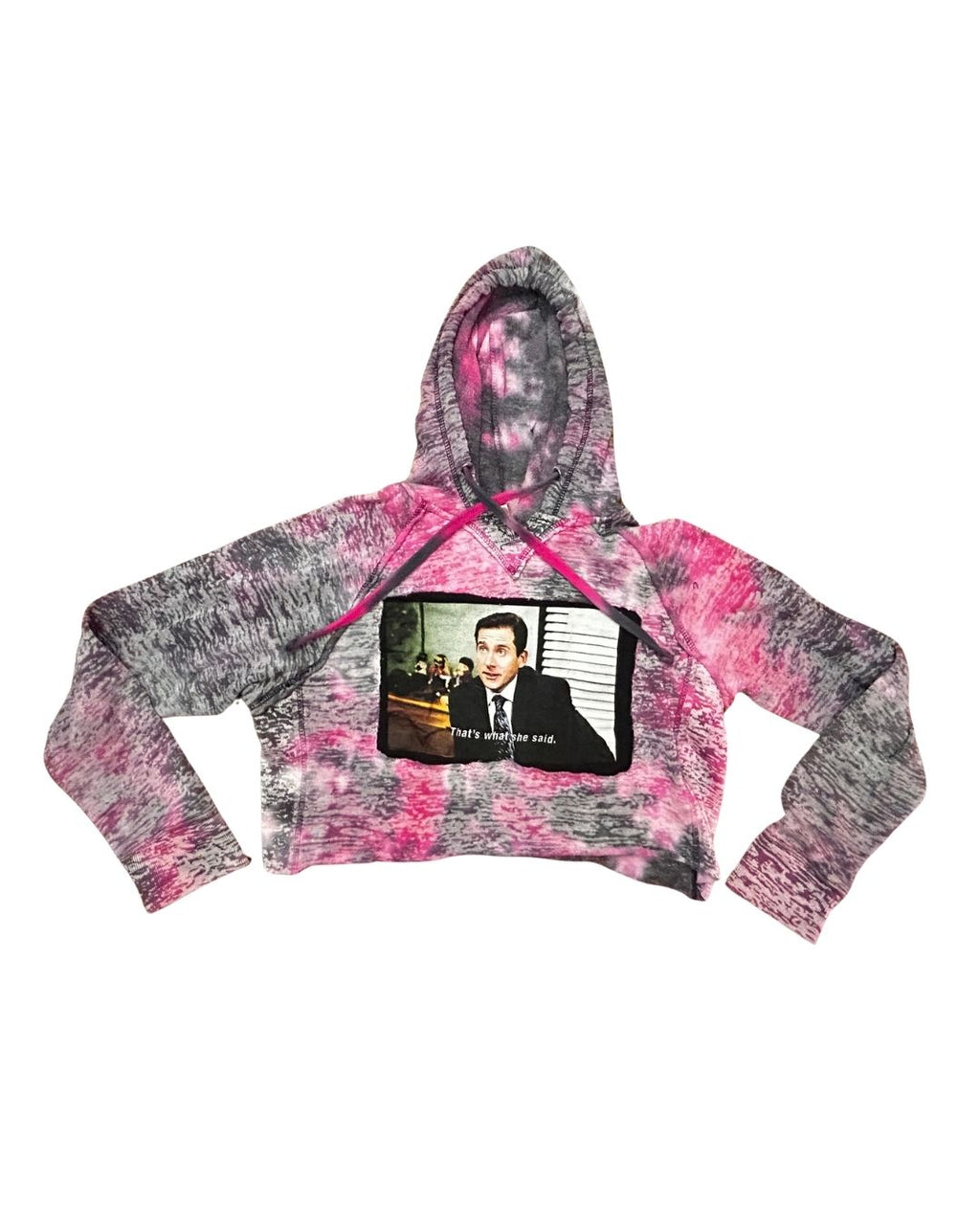 That's What She Said Crop Hoodie